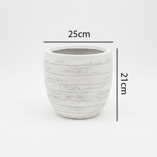 Porcelain Plant Pot 25 cm